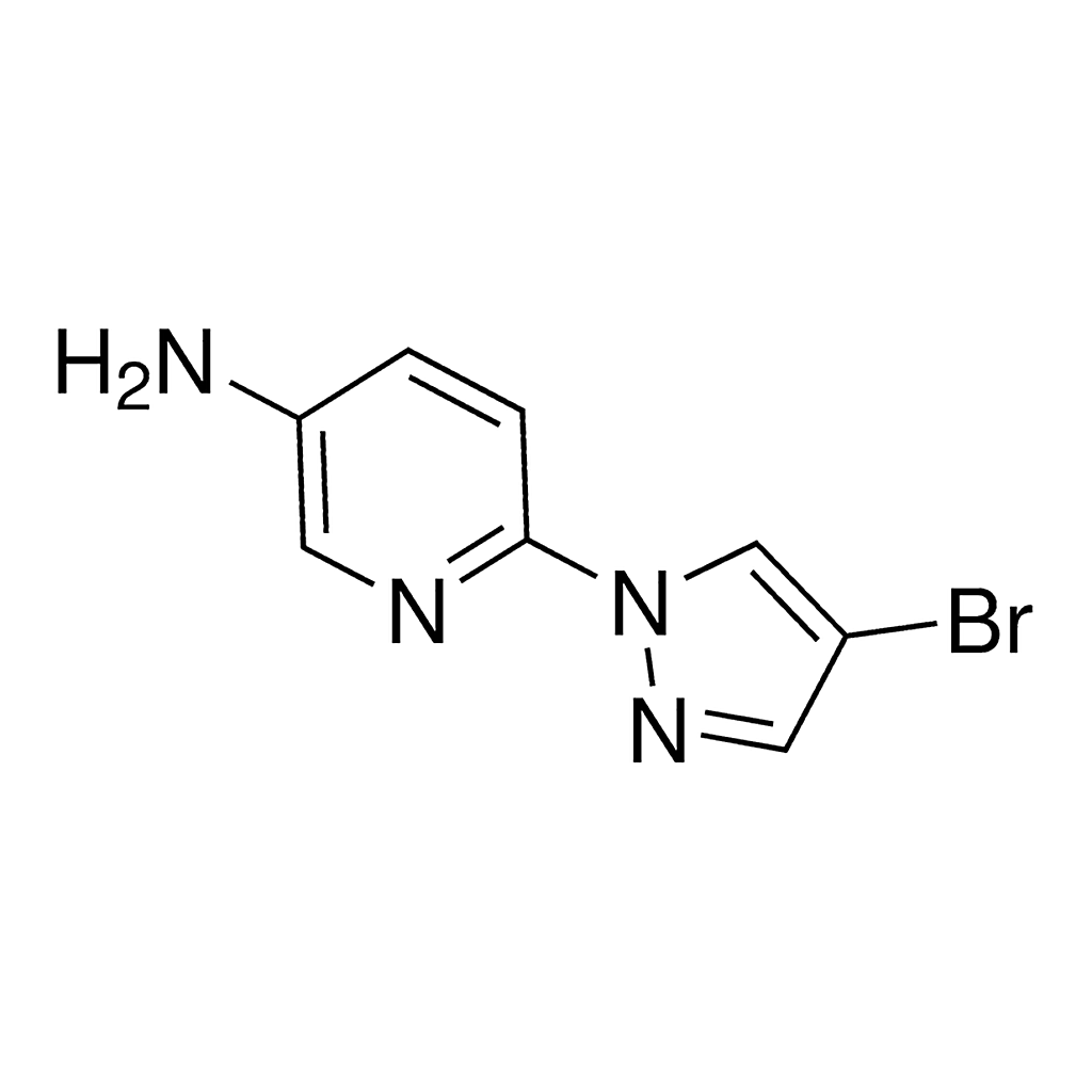 Merck 6-(4-Bromo-1H-pyrazol-1-yl)pyridin-3-amine