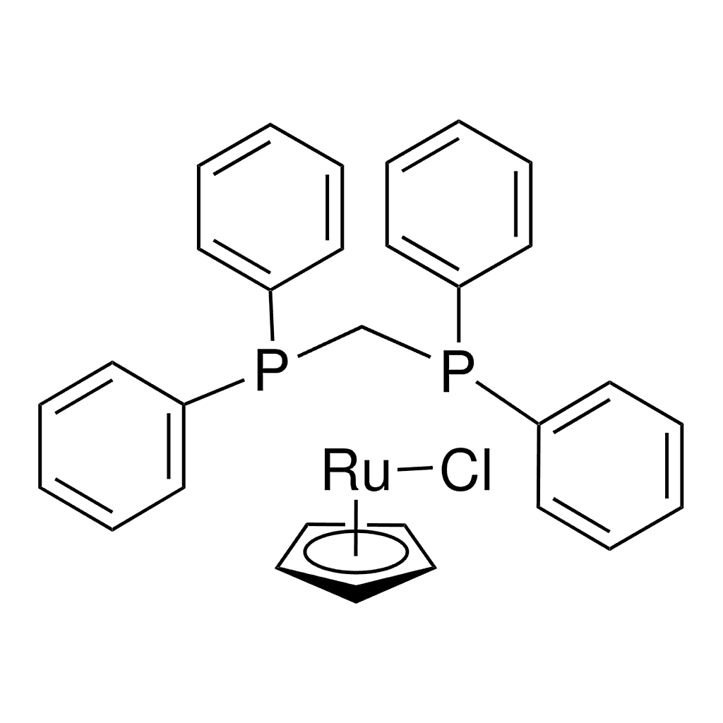 Merck Chloro(cyclopentadienyl)[bis(diphenylphosphino)methane]ruthenium(II)