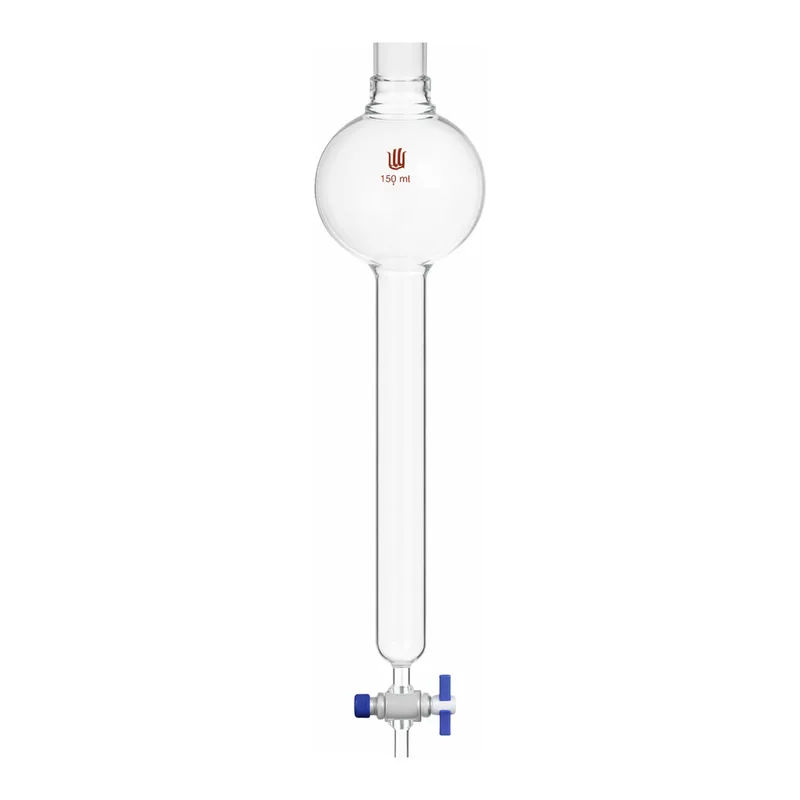 Merck Synthware(TM) chromatography column with reservoir and PTFE stopcock