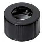 Waters Black Phenolic Screw Neck Cap, 144/pk