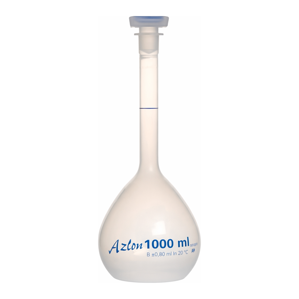 Merck Azlon Polypropylene Volumetric Flask With PPE Stopper