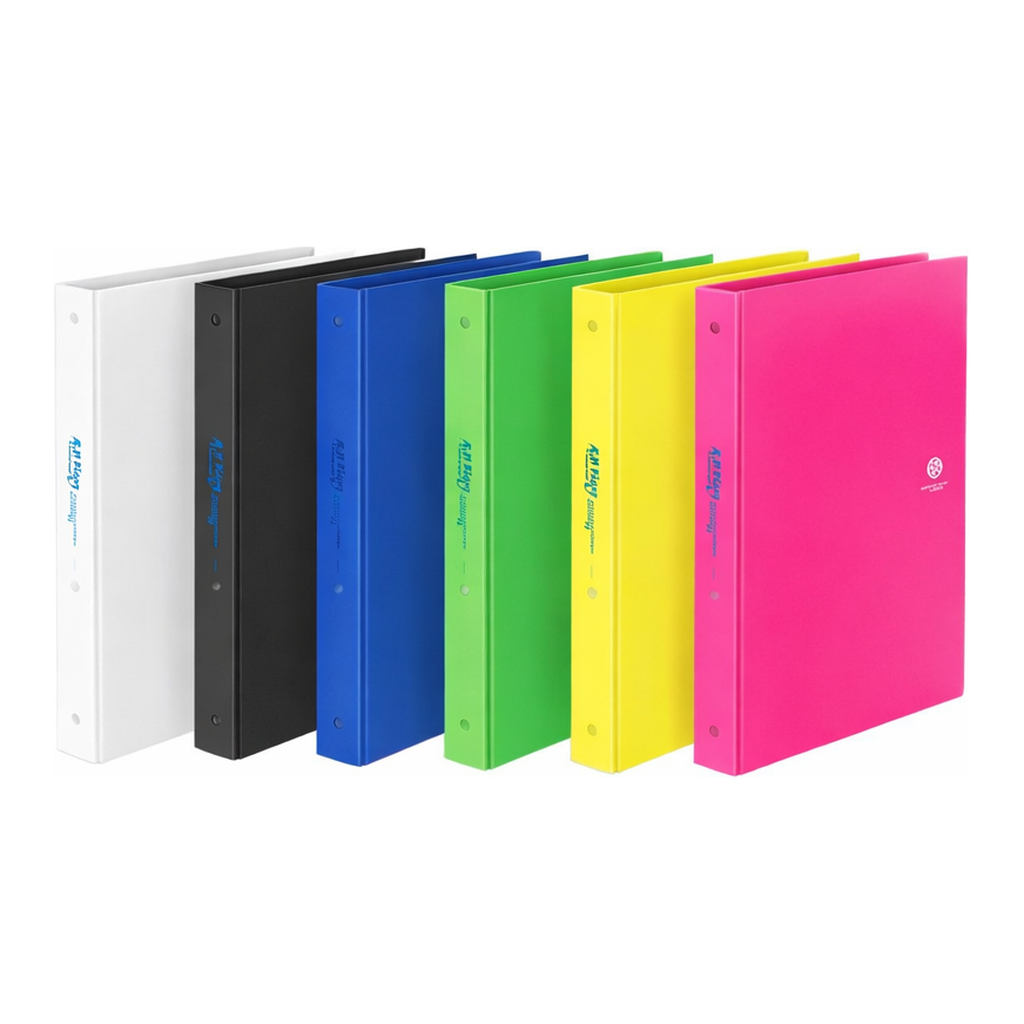 OFFICENEX 젤리팝스 PP 3공O링바인더(JB443-77/핑크)