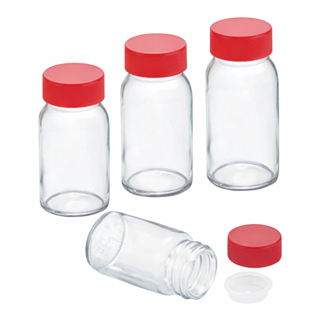 AS ONE Standards Bottle SCC NO.5 80 Pieces (Pure Water Washing Processed)