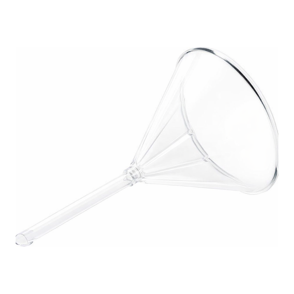 Merck Pyrex(R) fluted funnel, short stem
