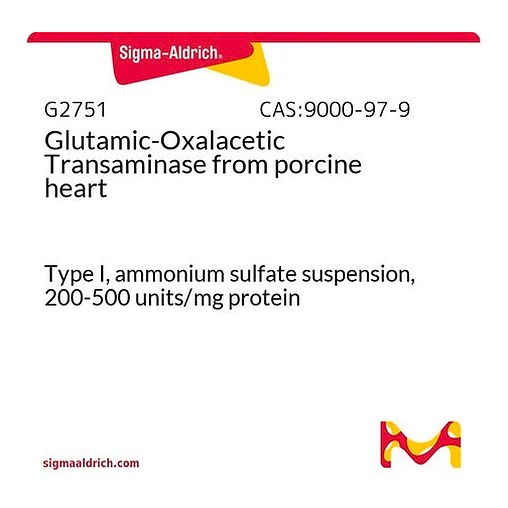 Merck Glutamic-Oxalacetic Transaminase from porcine heart