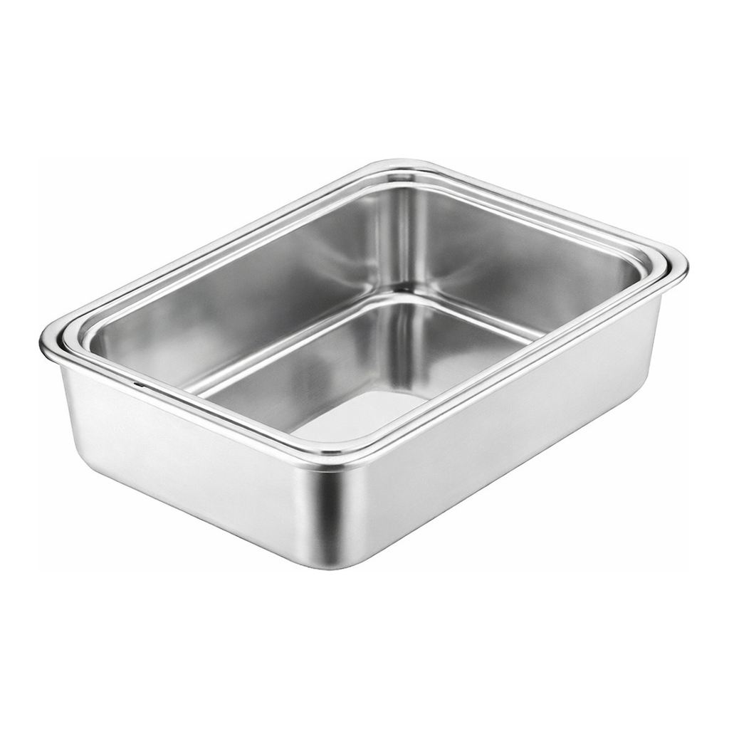 AS ONE Antibacterial Stainless Tray (Deep Type), 항균 스테인리스 트레이(깊은형)
