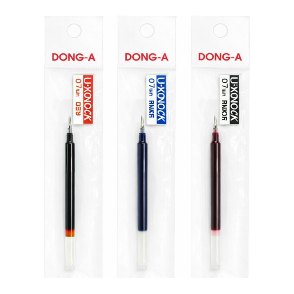 OFFICENEX 동아 유노크볼펜리필(흑색/0.7mm)