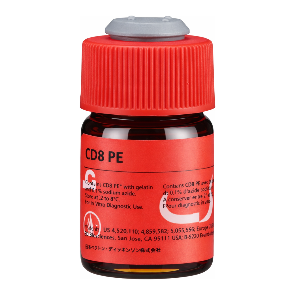 BD CD8 (Leu-2a) PE