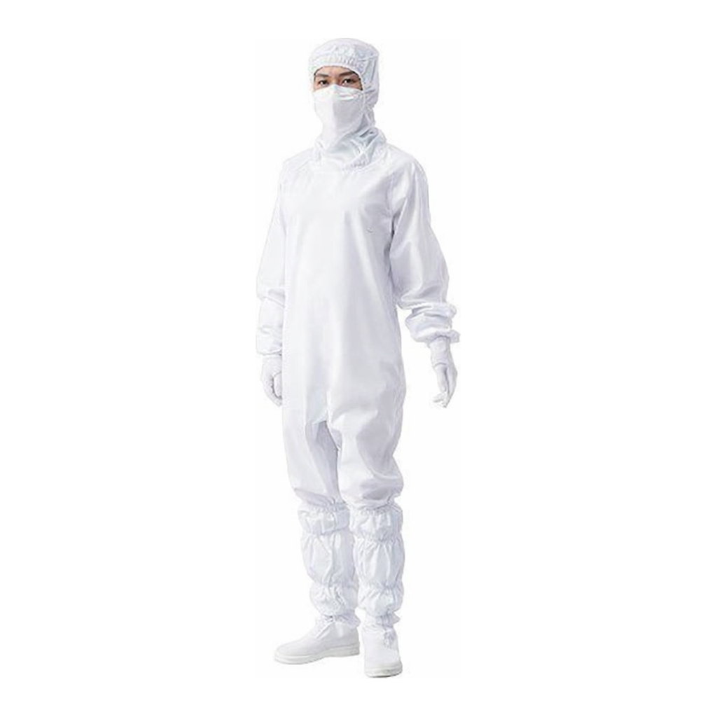 ASPURE ASPURE Clean Room Wear (Hood, Mask Integral, Hyde Fastener) White Mand others