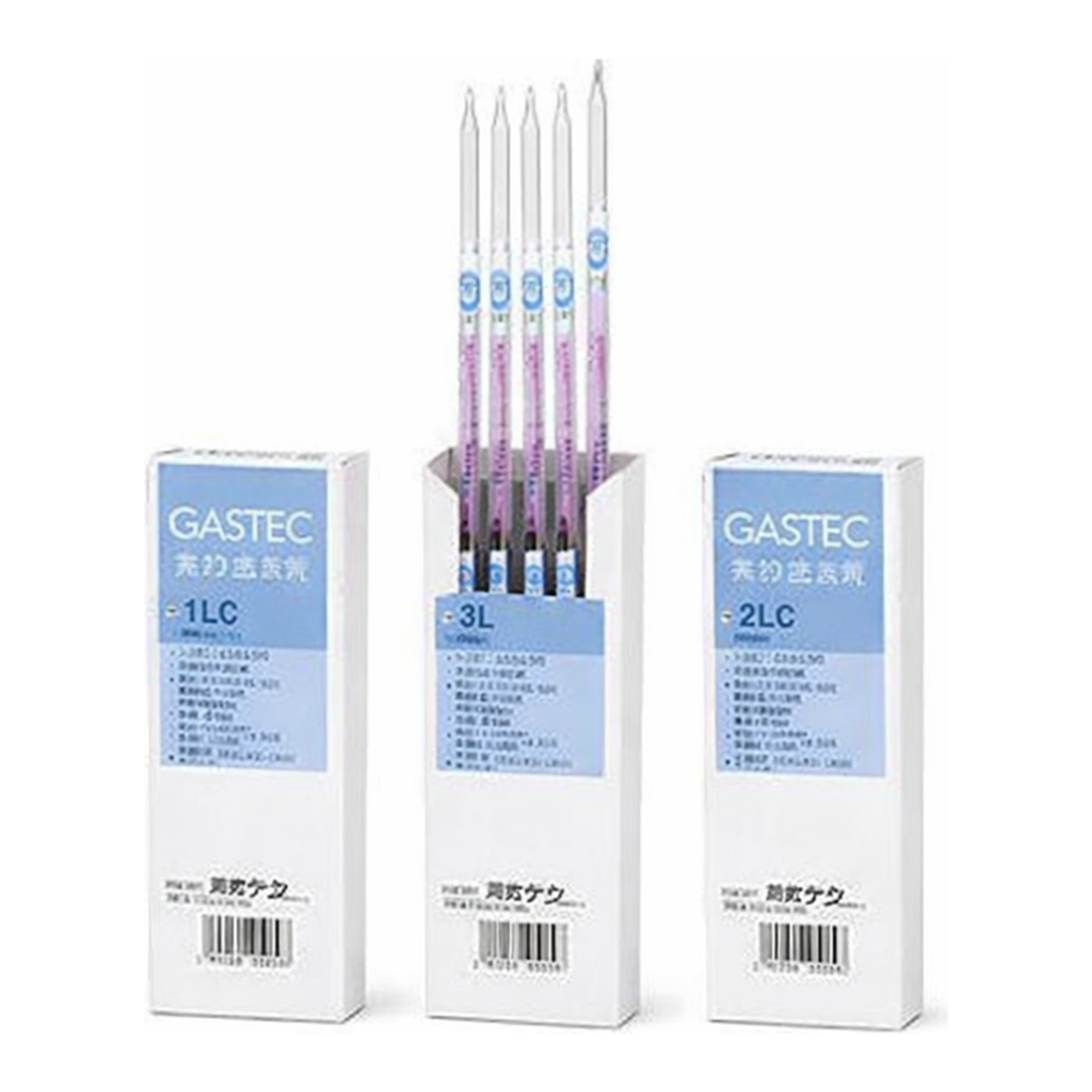 GASTEC Gas Detector Tube Vinylidene Chloride with Certificate Of Testand others