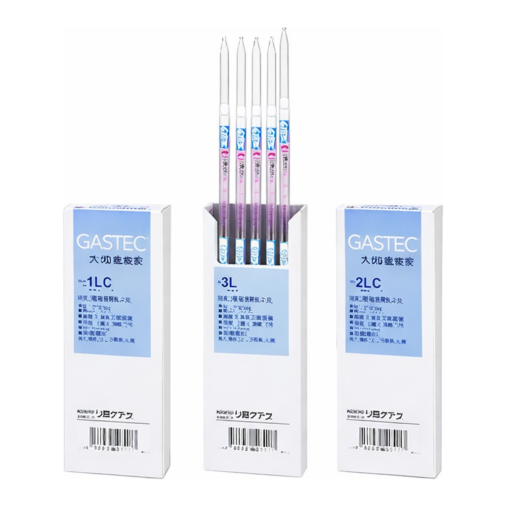GASTEC Gas Detector Tube Methacrylonitrile with Certificate Of Testand others