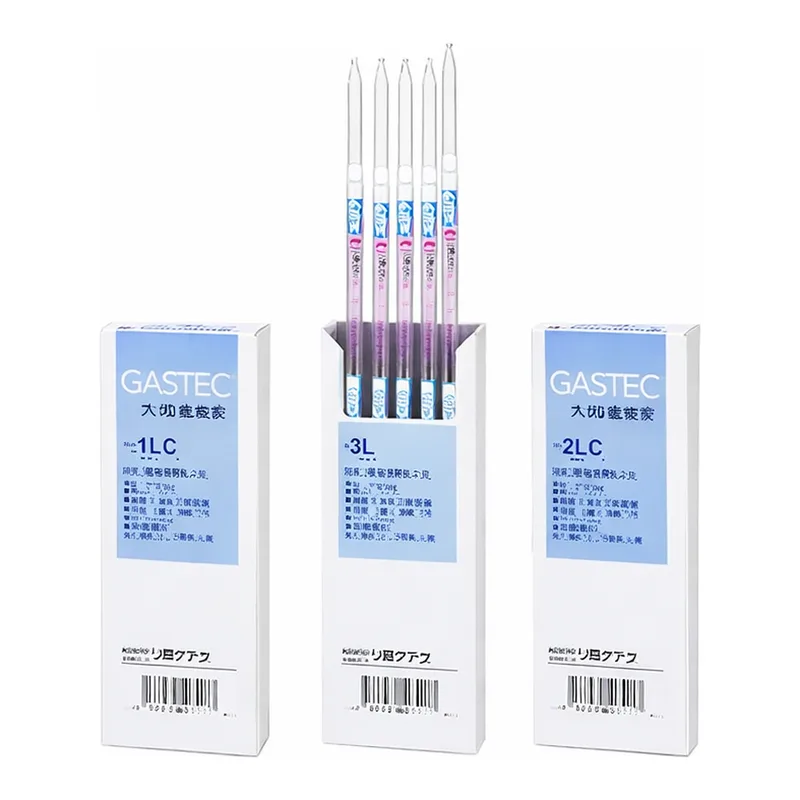 GASTEC Gas Detector Tube Methacrylonitrile with Certificate Of Testand others