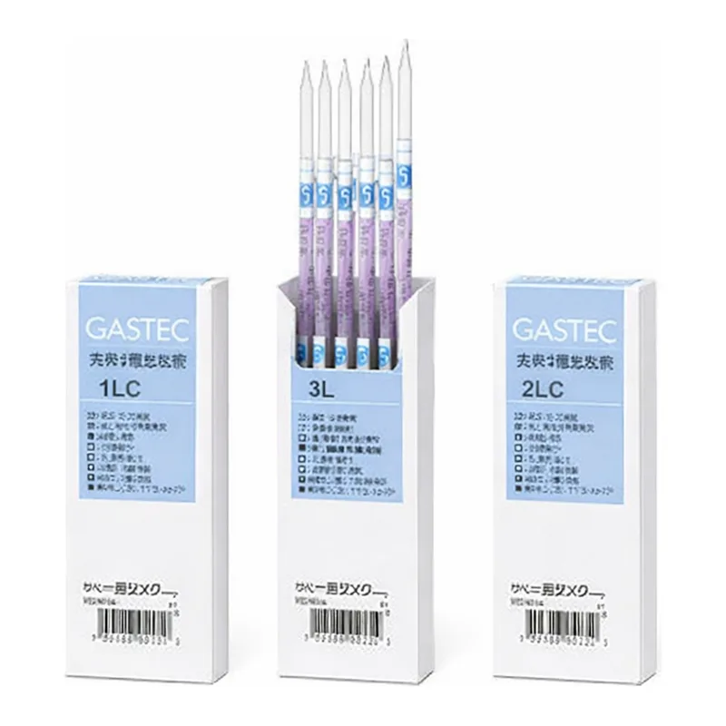 GASTEC Gas Detector Tube Methyl Ethyl Ketone with Certificate Of Testand others