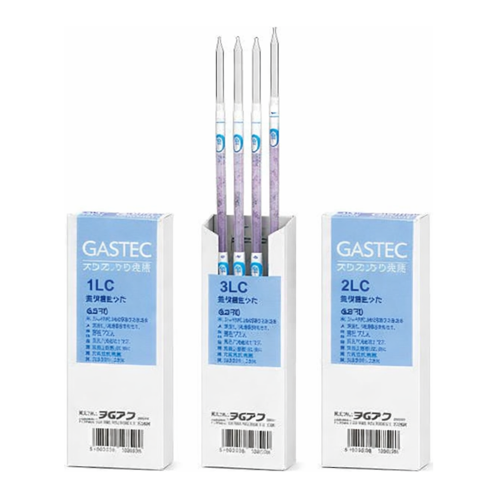 GASTEC Gas Detector Tube Tetrachloroethylene with Certificate Of Testand others