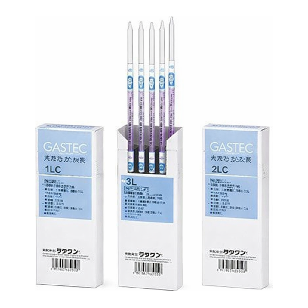 GASTEC Gas Detector Tube Hydrogen Sulfide, Sulfur Dioxide with Certificate Of Testand others