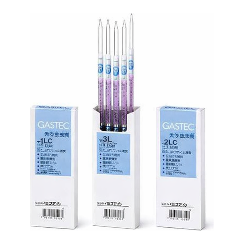 GASTEC Gas Detector Tube Tetrachloroethylene with Certificate Of Testand others