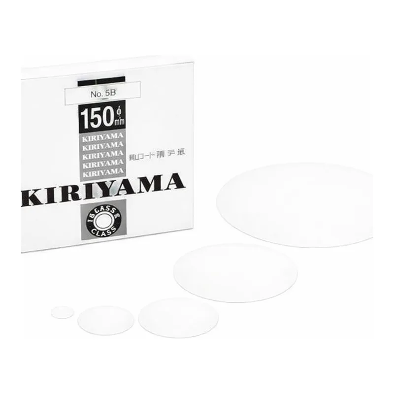 Kiriyama Glass Filter Paper for Hirsch Funnel Φ8mm 50 Sheetsand others