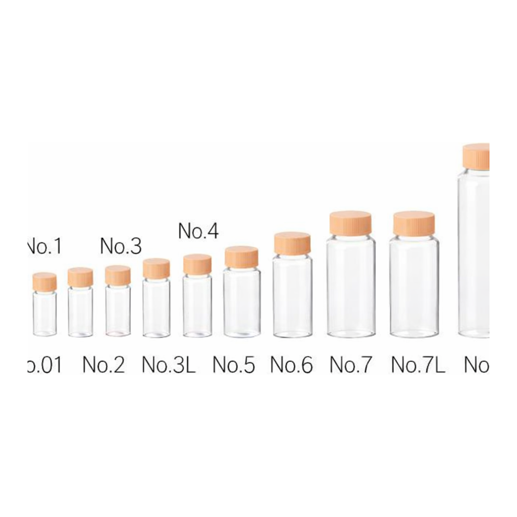 Maruemu CC Screw Tube Transparent Orange Cap 3.5mLand others
