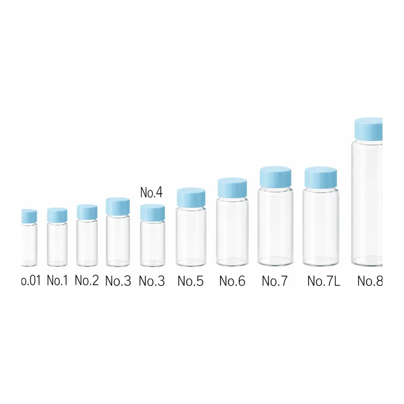 Maruemu CC Screw Tube Transparent Blue Cap 3.5mLand others