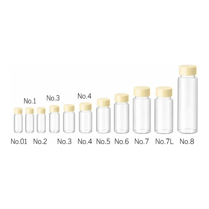 Maruemu CC Screw Tube Transparent Yellow Cap 3.5mLand others