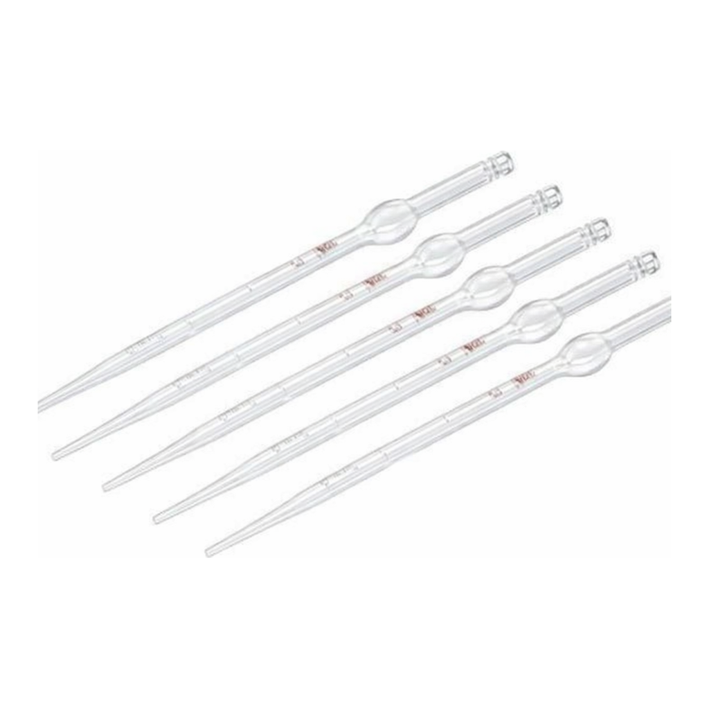Maruemu Measuring Pipette (Easy-View Printed Scale, Hard Glass) 1mL 10 Piecesand others