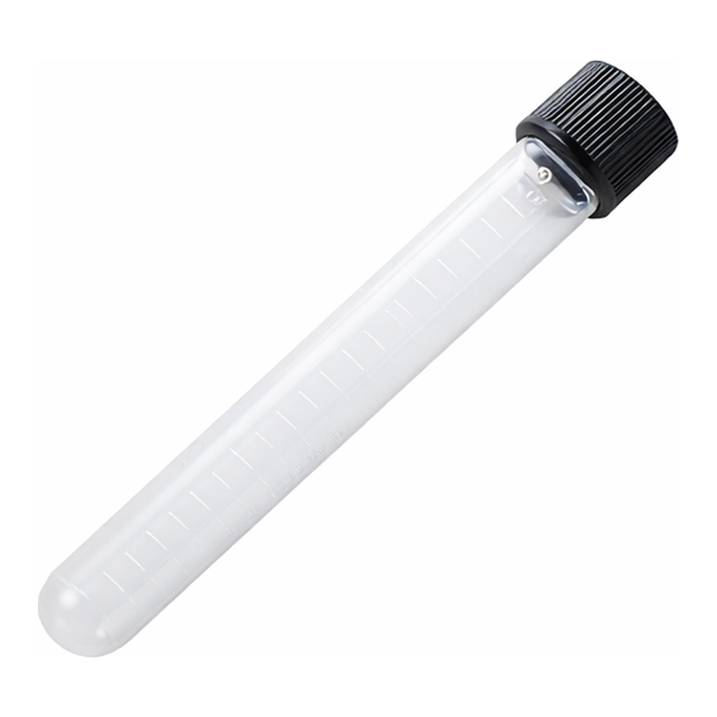 Maruemu Test Tube with Scale (Screw-Top) 15mL Round-Bottomand others