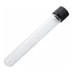 Maruemu Test Tube with Scale (Screw-Top) 15mL Round-Bottomand others