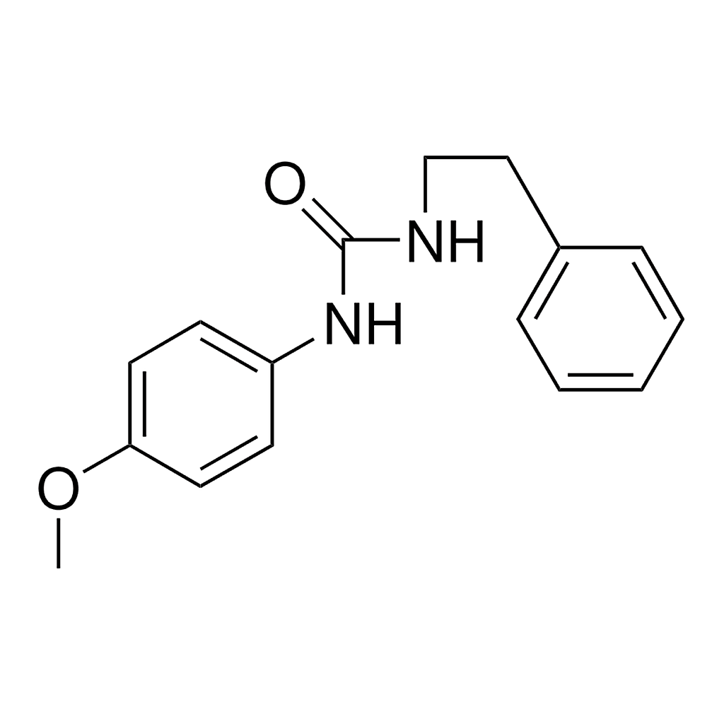 Merck 1-(P-ANISYL)-3-PHENETHYLUREA-