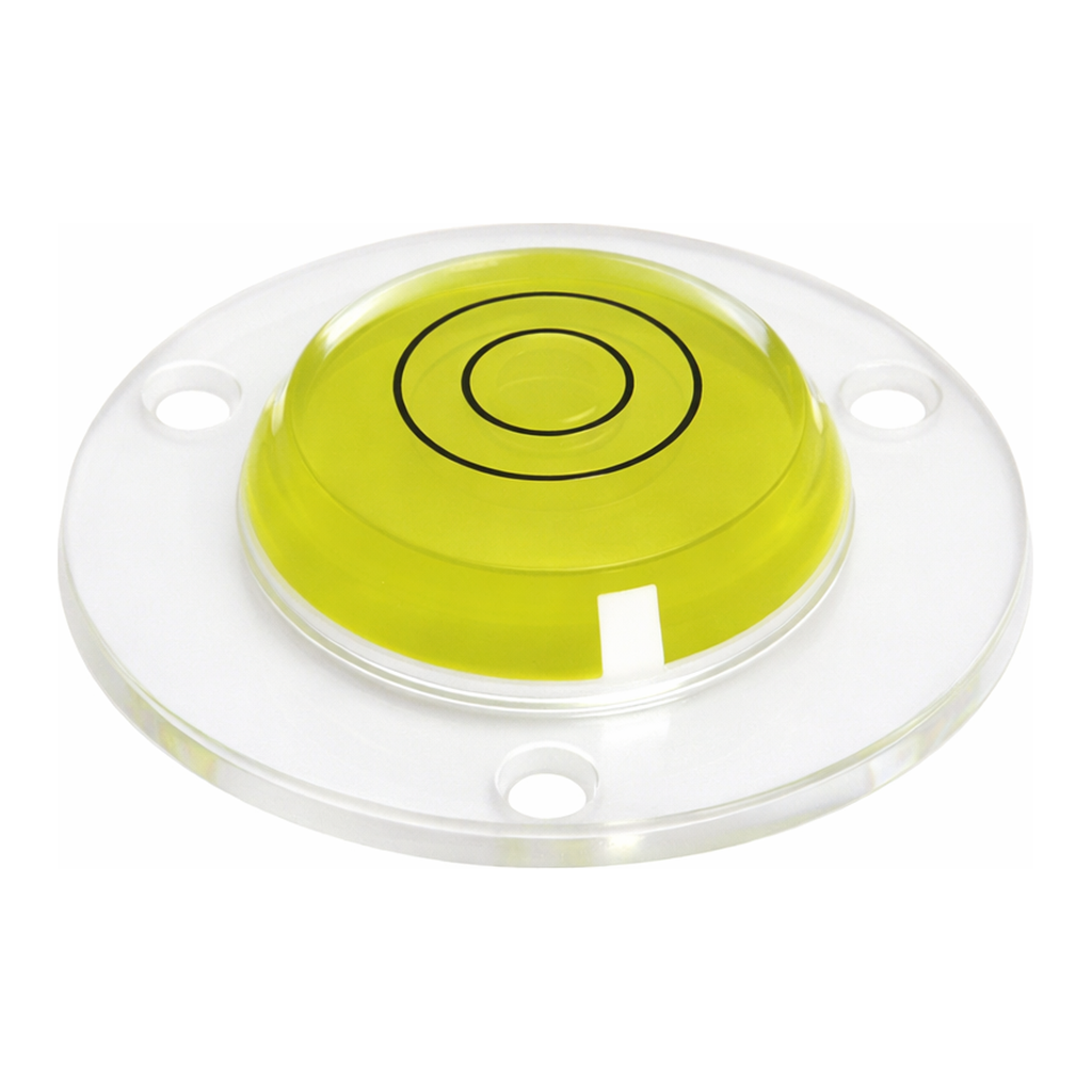 Daihan Science SB Acryl Circular Level, Φ45×h11mm, Good Durability & Weather Resistance<br>Eas