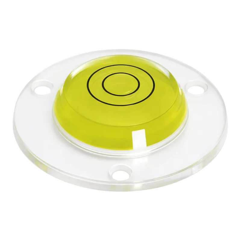 Daihan Science SB Acryl Circular Level, Φ45×h11mm, Good Durability & Weather Resistance<br>Eas