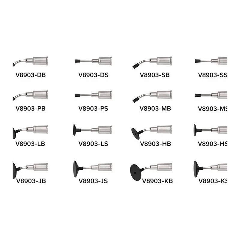 SIPEL 진공핀셋용 교환팁 1/2` PROBE/곧은타입 Tweezer