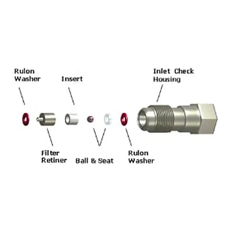 Waters Check Valve, Inlet