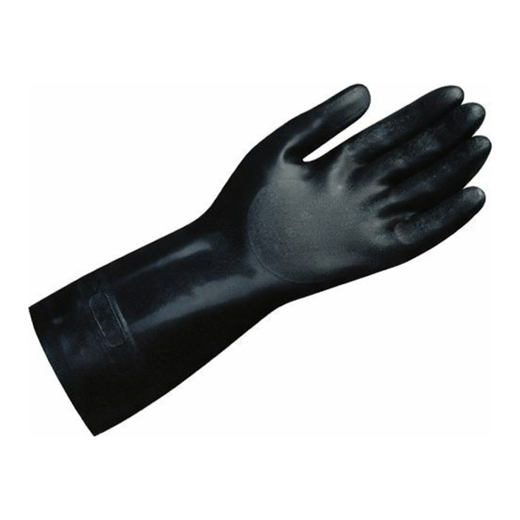 AS ONE Neoprene Rubber Glove (Non-Slip Type) 310mm, 네오프렌 장갑(미끄럼방지 가공) 310mm