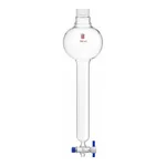 Merck Synthware(TM) chromatography column with reservoir and PTFE stopcock