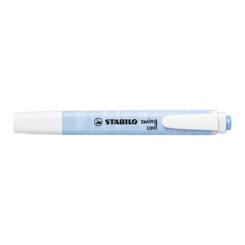 OFFICENEX 스타빌로 스윙쿨파스텔형광펜(4.0mm 클라우디블루)