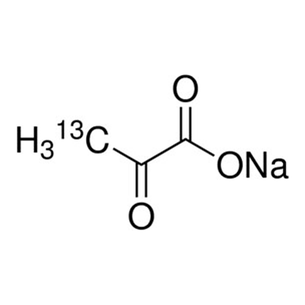 Merck SODIUM PYRUVATE-3-13C, 99 ATOM % 13C, 9&