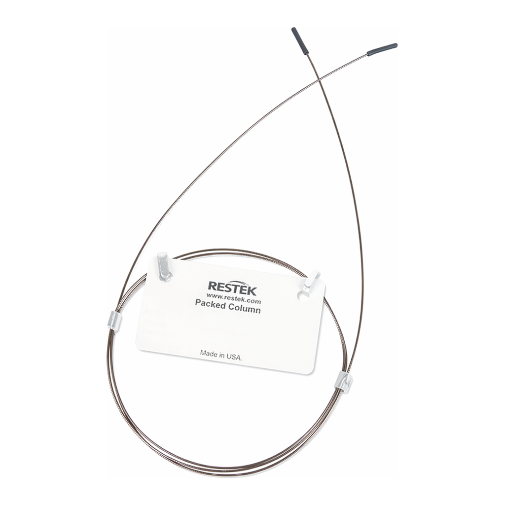 Restek Micropacked GC Column, HAYESEP Q 100/120 2m, 0.75mm ID