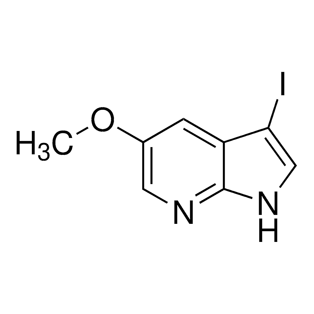 Merck 3-Iodo-5-methoxy-1H-pyrrolo[2,3-b]pyridine