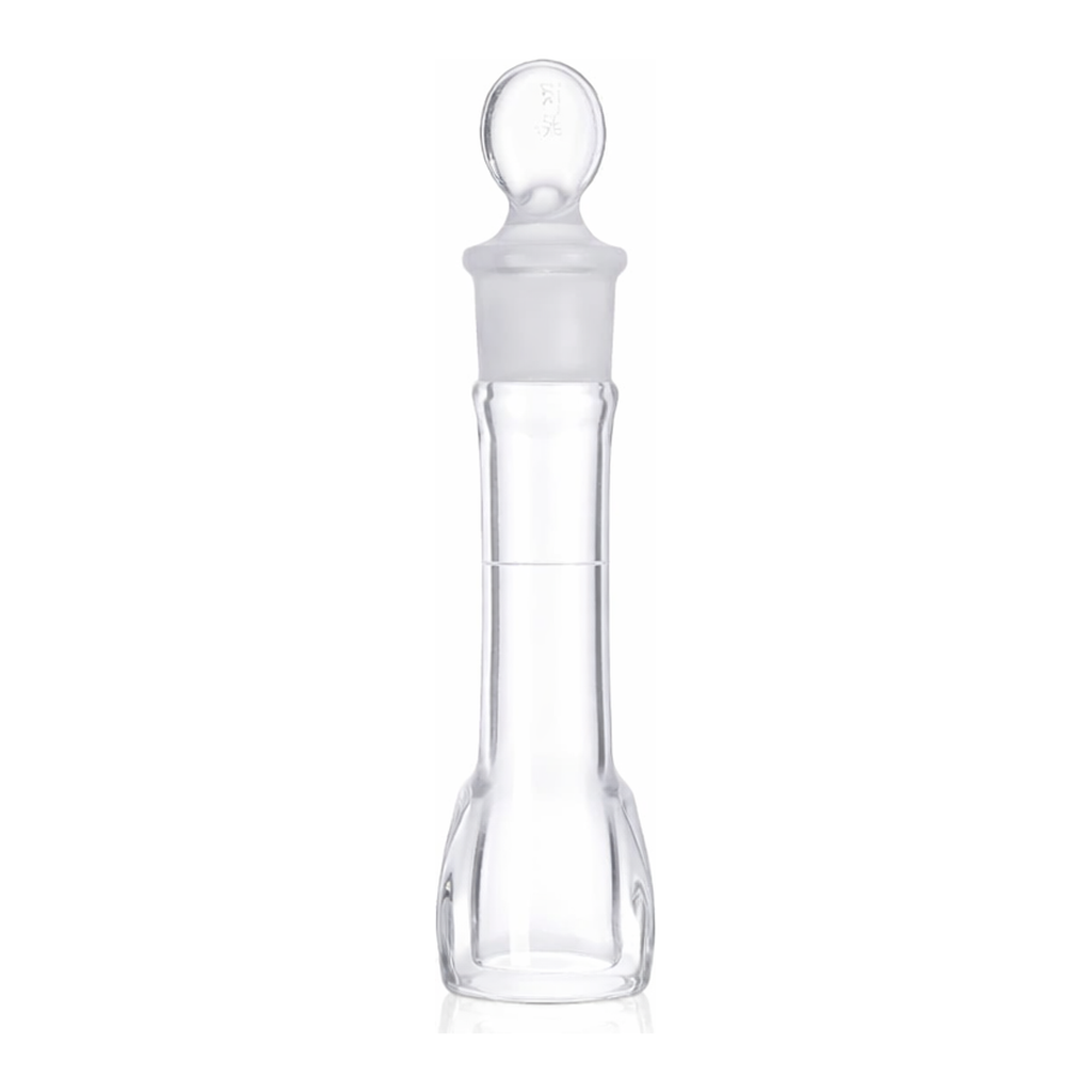 Thermo Fisher Scientific Kimble KIMAX Heavy-Duty Clear Glass Class A Volumetric Flasks with Glass Stoppers