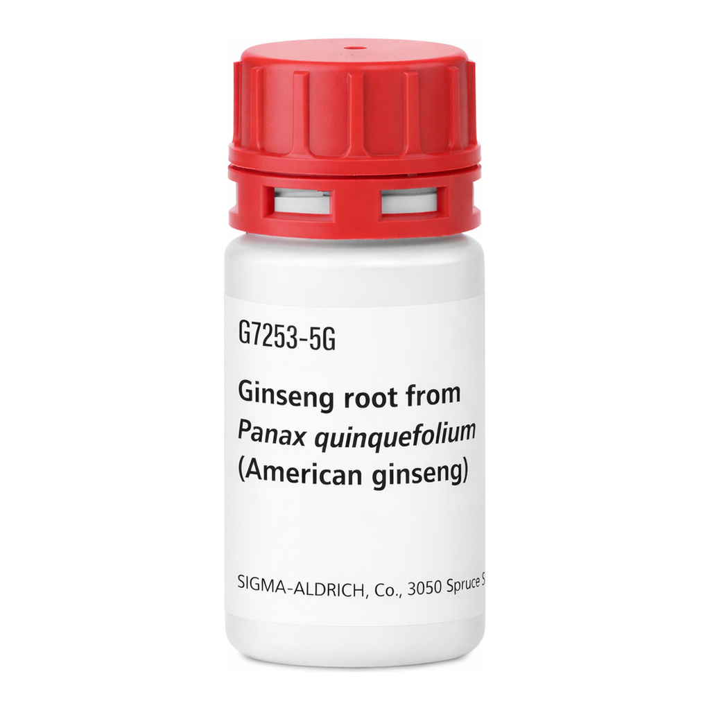 Merck Ginseng root from Panax quinquefolium (American ginseng)