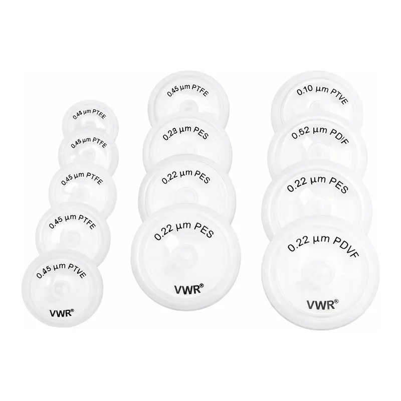 VWR SYRINGE FILTER Glass fiber membrane