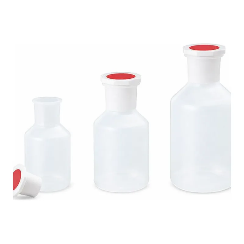 AS ONE PP Wide Mouth Reagent Bottle(with Plug Cap), PP 광구 시약병(플러그 부속)