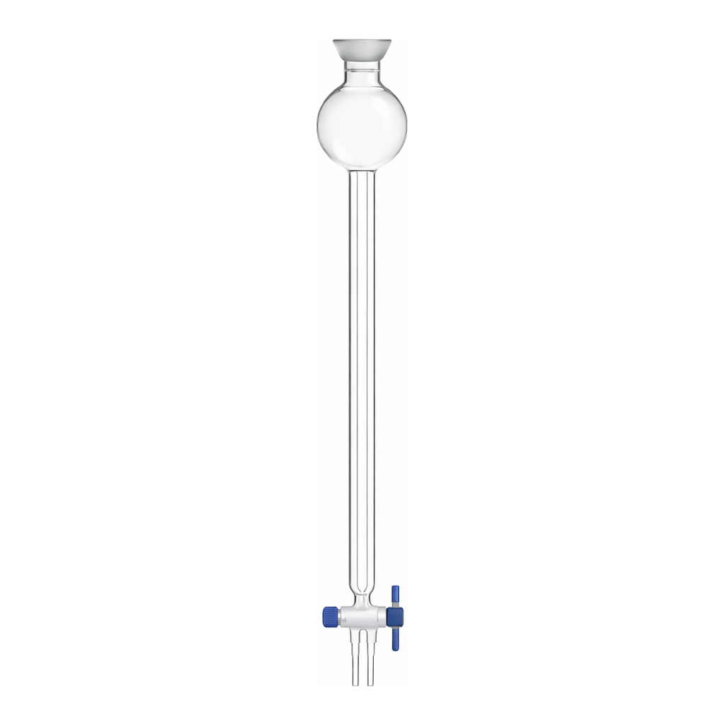Merck Synthware(TM) chromatography column with reservoir, fritted disc and PTFE stopcock