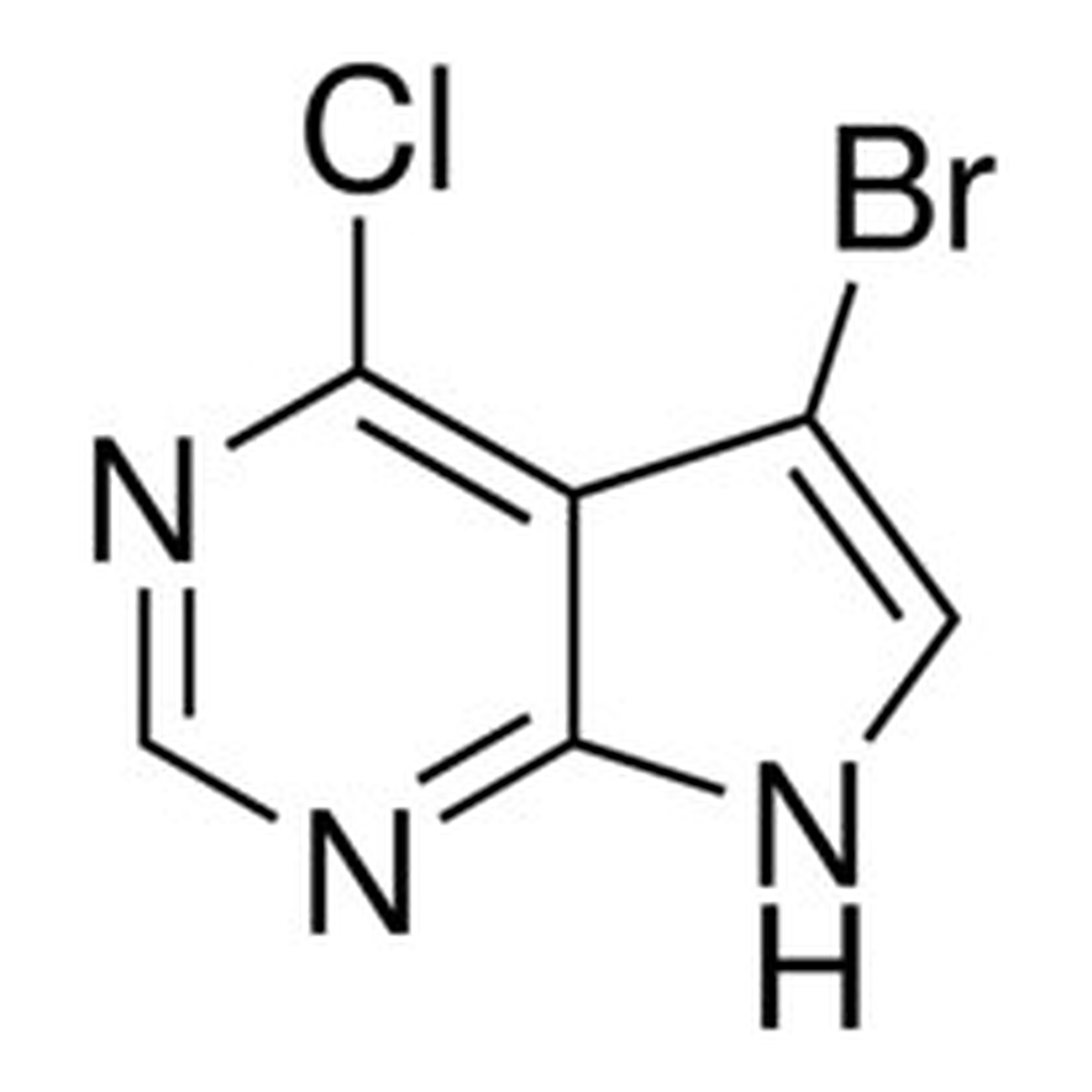 Merck 7-BROMO-6-CHLORO-7-DEAZAPURINE, 95%