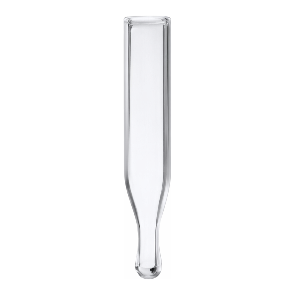Waters Deactivated Clear Glass Insert, 250 µL Volume, 100/pk