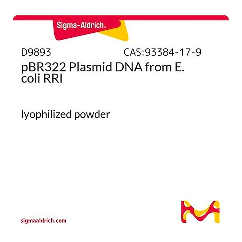 Merck pBR322 Plasmid DNA from E. coli RRI