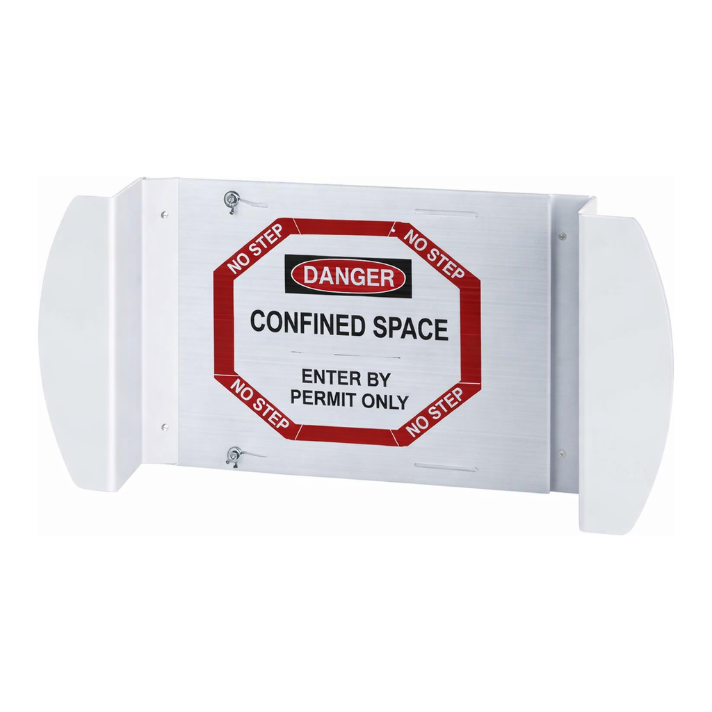 Brady DANGER Confined Space Enter By Permit Only Sign