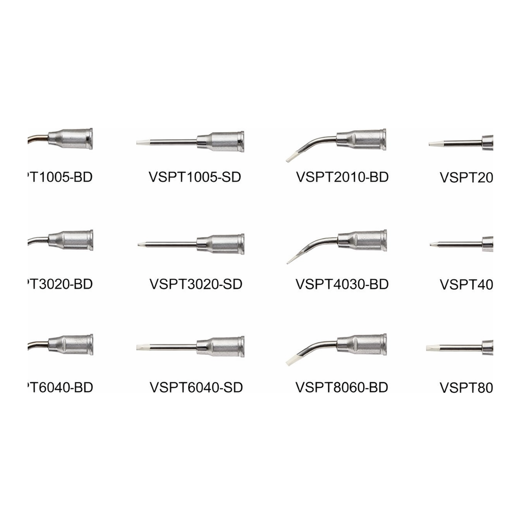 SIPEL 마이크로 VAC 팁 VSPT/굽은타입 TIp