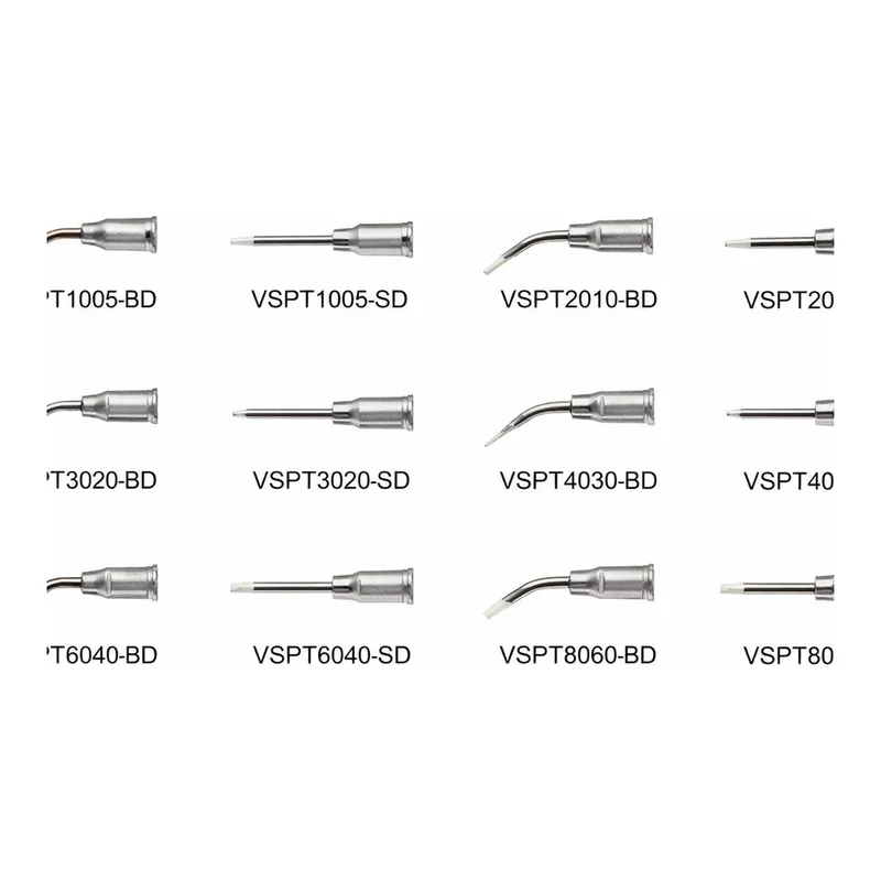 SIPEL 마이크로 VAC 팁 VSPT/굽은타입 TIp