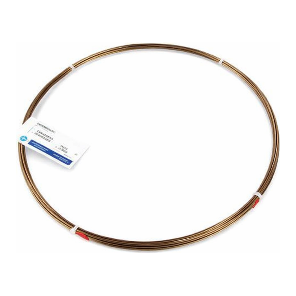 Restek Tubing, Sulfinert, 304SS Welded/Drawn Tubing .020in ID x 1/16in OD Sulfinert, 20ft Roll